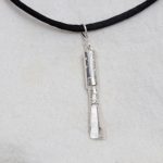 Sterling Oboe Reed Pendant